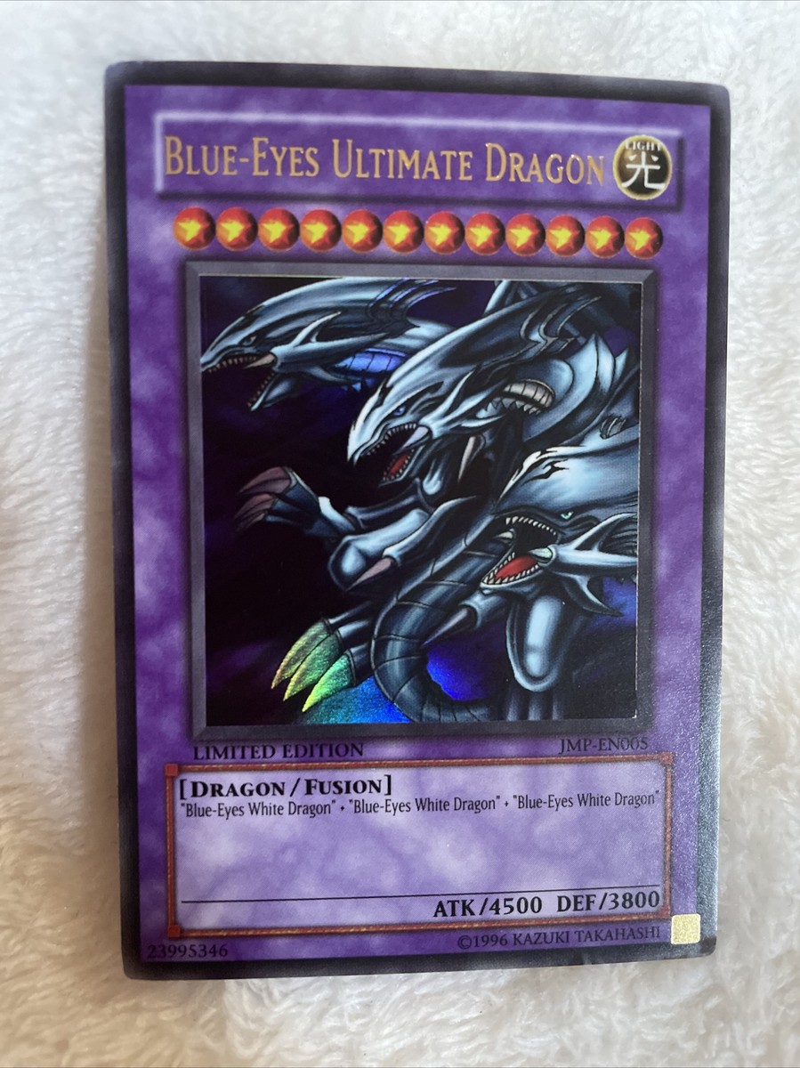 Blue-Eyes Ultimate Dragon JMP-EN005 Yugioh Ultra Rare Holo | eBay