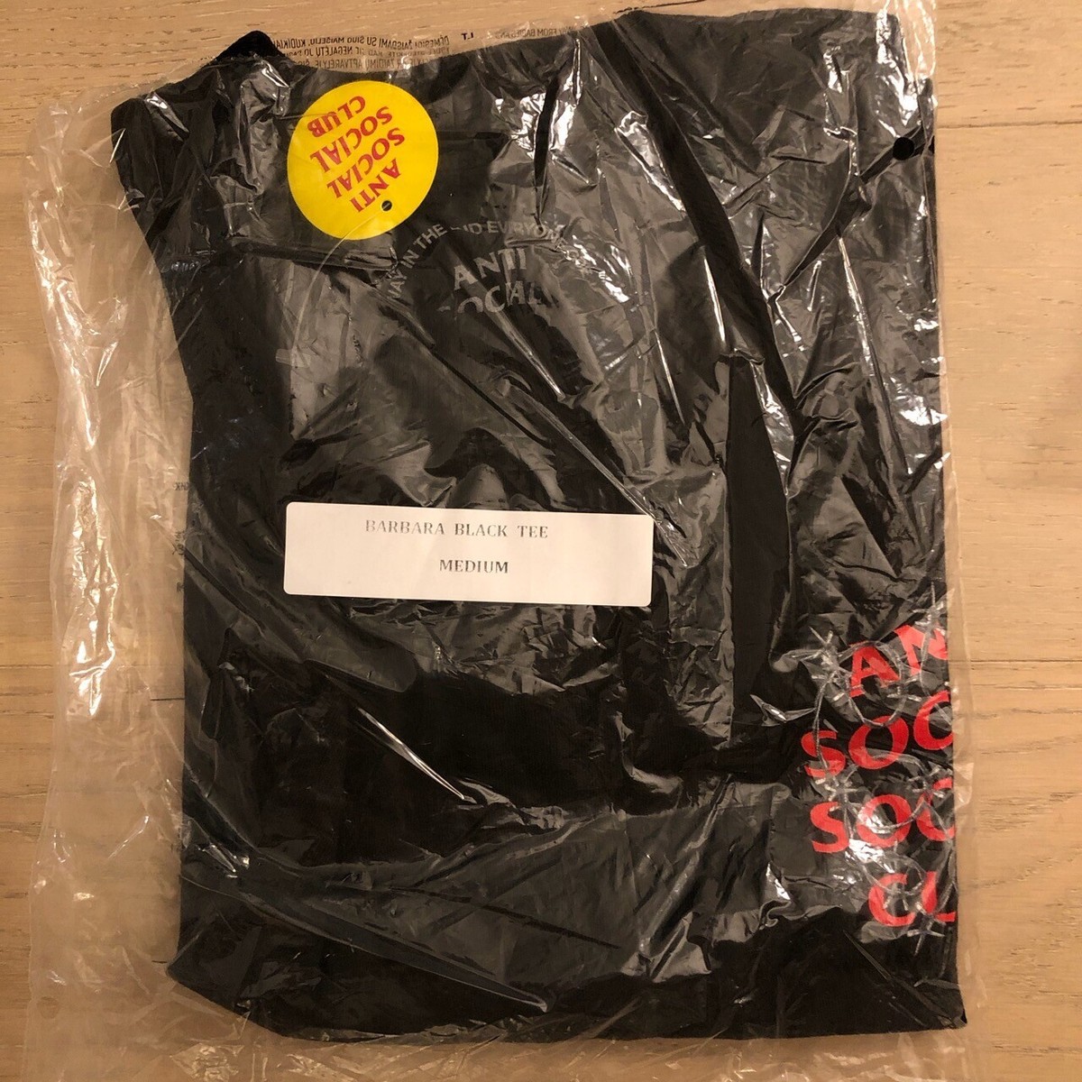 BNWT Anti Social Social Club ASSC Barbara Tee T-Shirt Size Medium