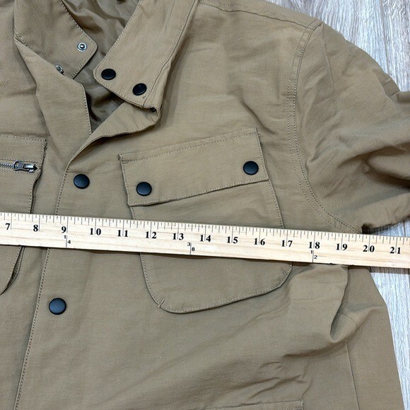 Five four beige button down jacket men - image 4