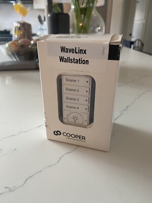 Cooper lighting solutions 4 button wallstation W4S-RL-S4-W