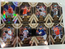2020 PANINI SELECT 8 CARD 25 MAN INSERT LOT YELICH ALONSO BREGMAN COLE DEGROM ++