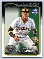 YORDANY De Los SANTOS MARAUDERS  2024 TOPPS PRO DEBUT #PD-135