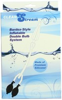 Cleanstream Style Inflatable Double Bulb Enema System Cleanstream Style Inflatable Double Bulb Enema System