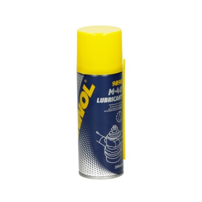 ECD Germany 6X MANNOL 9898 M-40 Olio Lubrificante Spray Penetrante 200ml – Scioglie La Ruggine, Lubrifica E Protegge
