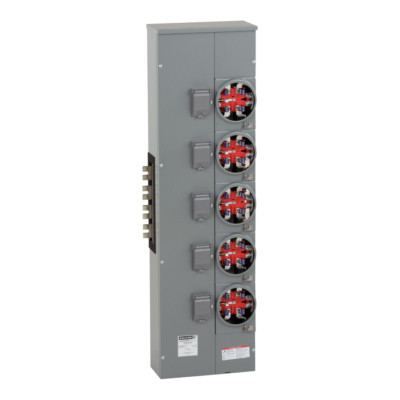Square D EZMH315225 225 Amp Ringless Meter Center Branch Unit