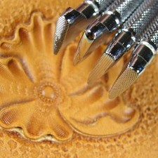 Japan Select - Thumb Print Stamps (4-Piece Set, Leather Stamping Tools)