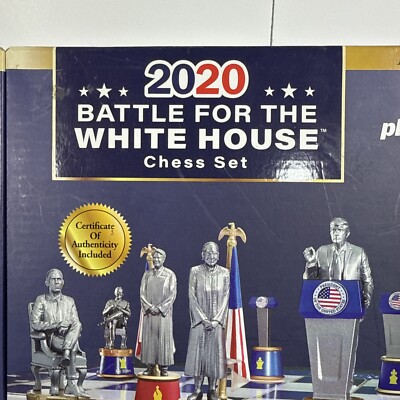 BulbHead 2020 Battle For The White House Chess Set for sale online