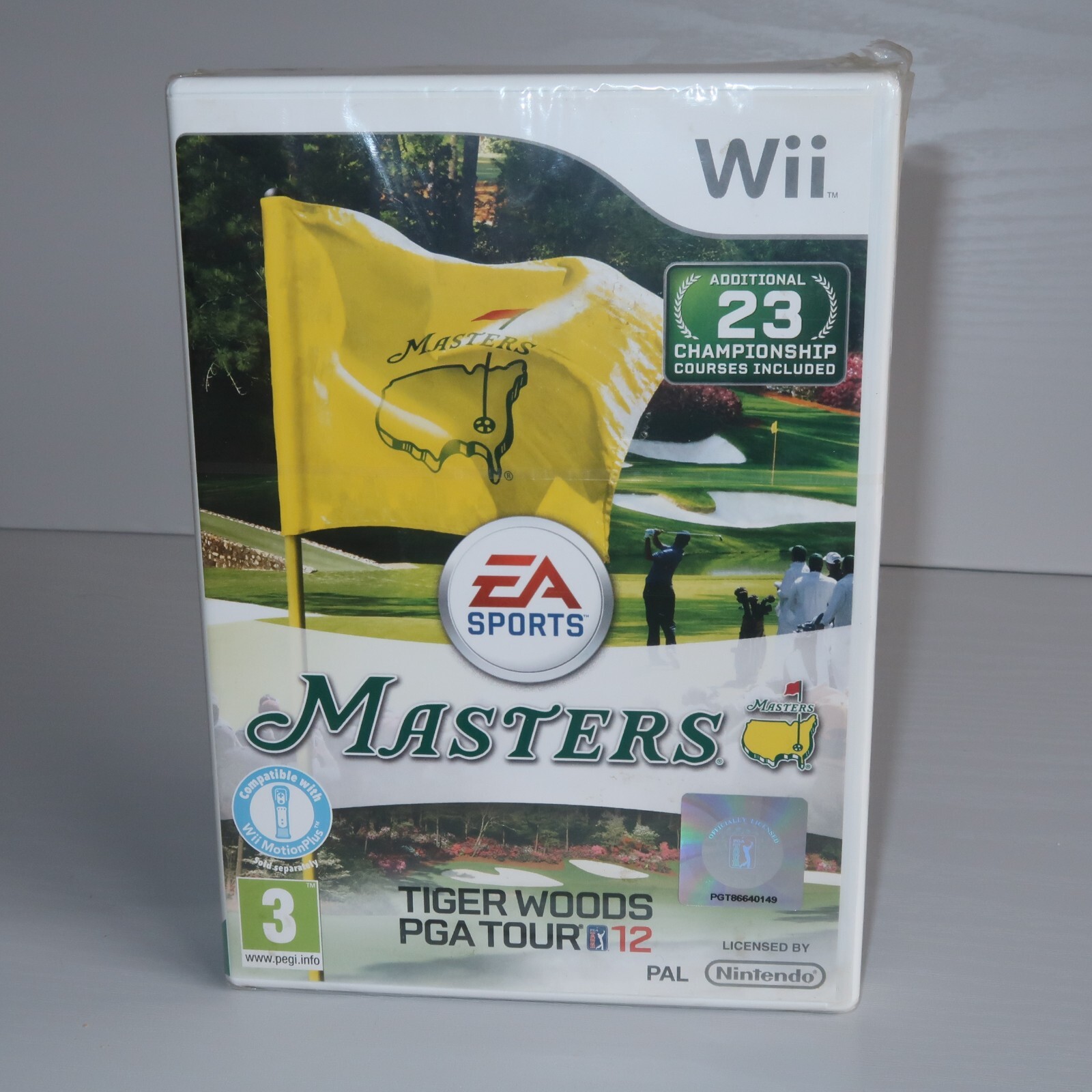 Nintendo Wii Tiger Woods PGA Tour 12 Masters Golf NEW SEALED
