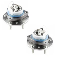 Pair Front Wheel Hub Bearing Assembly For Chevy Classic Malibu Pontiac Grand Am