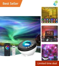 33 Lighting Galaxy Projector with Bluetooth Speaker & Remote for Bedrooms