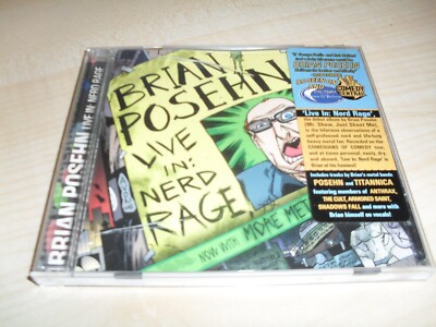 Brian Posehn - Live in: Nerd Rage / Metal Comedy CD- Englisch