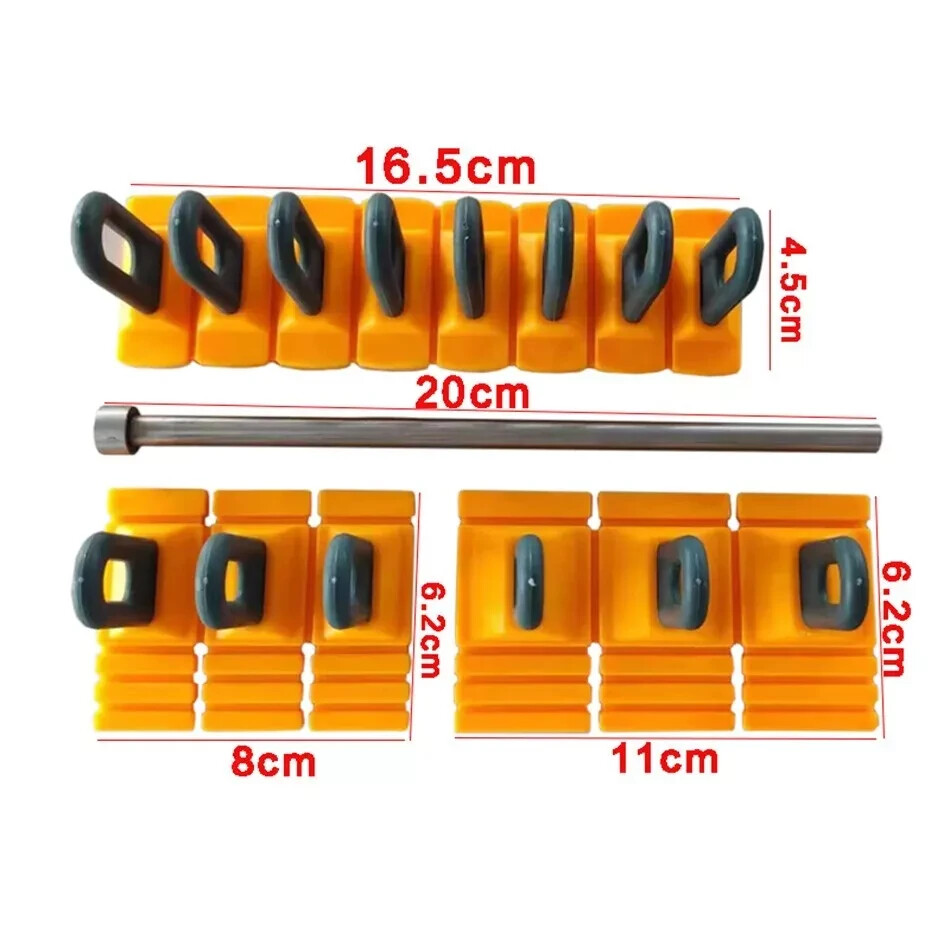 24pcs Glue Pulling Tabs Auto Body Dent Repair Kit - Paintless Dent Removal Tools For Cars, Hail Damage, DIY Fix - View #3