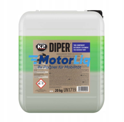 K2 Diper Aktiv-Schaum-Shampoo Super-Konzentrat 20Kg Reiniger!