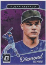 2017 Donruss Optic Diamond Kings Pink Prizm Nolan Arenado Insert Free Shipping!