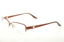 Rare Authentic Dior CD3685 LRH 54mm Bronze Frames Glasses Italy