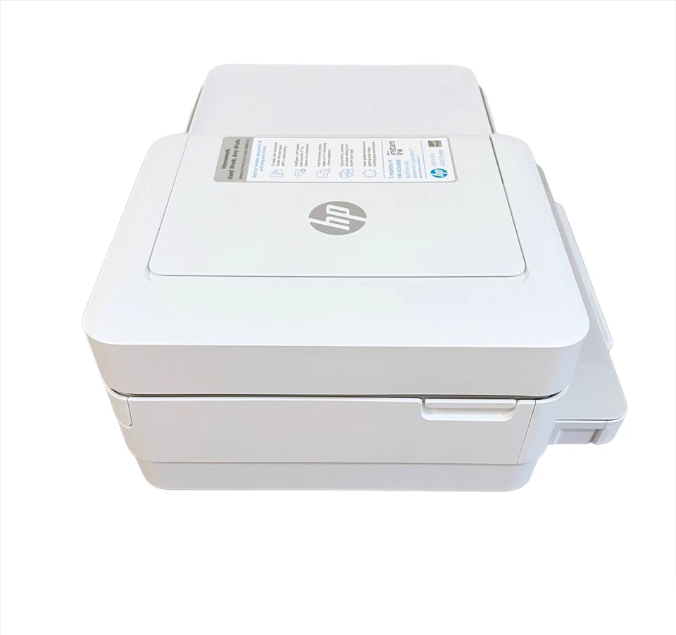 HP Printer Envy Pro 6458 All in One Wireless Print Copy Scan Fax White Tested - Image 4 of 4
