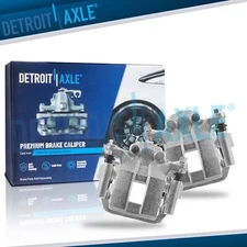 Rear Left Right  Brake Calipers with Brackets Assembly for Nissan Rogue Select