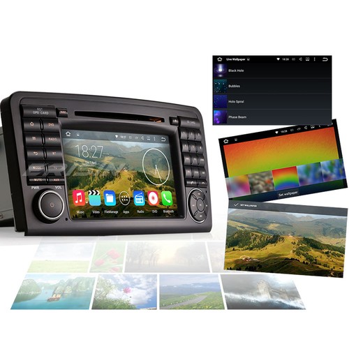 7" Mercedes Benz ML/GL Klasse X/W164 Android 5.1 Autoradio GPS WIFI DTV-IN 4511D - Bild 11 von 12