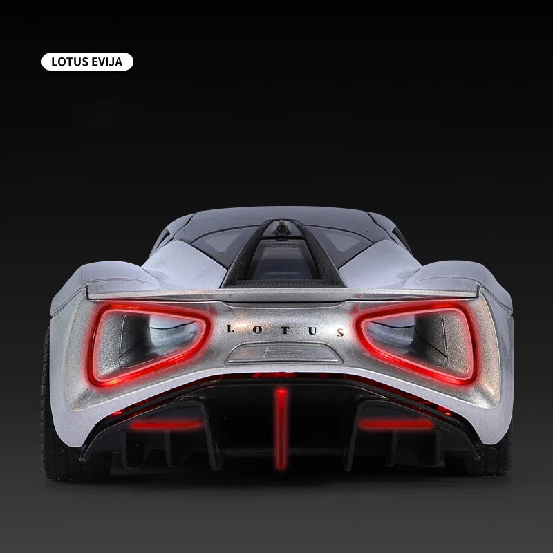 1:24 Lotus Evija Supercar Alloy Model Car Toy Diecast Sound Car Toy Vehicle - Image 4 of 4