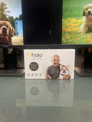 Halo 2+ Cesar Millan Wireless Dog Fence with GPS Collar, Black, Medium