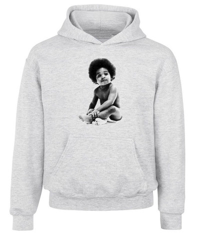 NOTORIOUS BIG PRONTO TO DIE Big Poppa rap hip hop felpa con  cappuccio/sweatshirt | eBay
