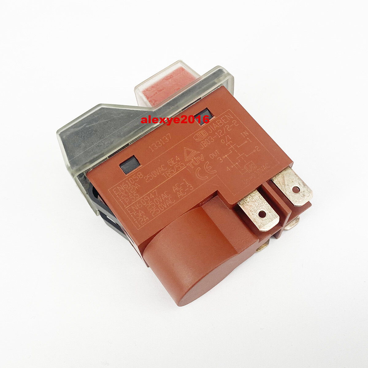 JB JIABEN JB03-12/2-2 IP55 Switch 4 Pins EN61058 EN60947 | eBay