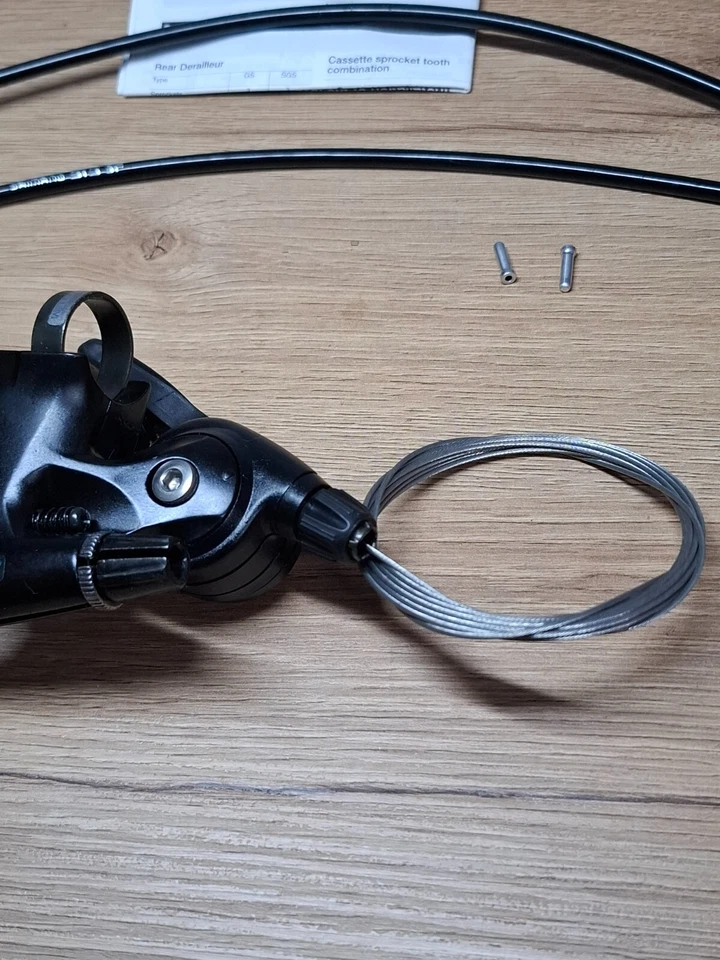 Retro Vintage Bicycle Parts NIB NOS Shimano Altus A20 Right Brake Shifter Combo - Image 4 of 4