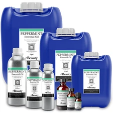 Bulk Peppermint Essential Oil - Large Wholesale Size - 100% Pure and Undiluted