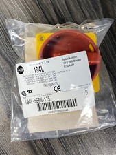 New Allen Bradley 194L-HE6N-175 Control Load Switch Actuator  Handle Red/Yellow
