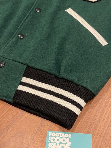 2014 ROOTS DRAKE OVO NOTHING WAS THE SAME OMEGA LETTERMAN VARSITY JACKET GREEN S - Picture 8 of 24