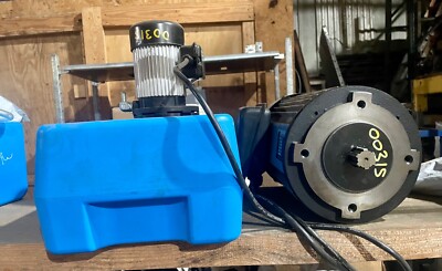 Replacement 2 hp low rpm motor/controls from circular cold saw new