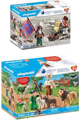 Playmobil Play & Give Sets 70621 Aesop's Fables & 70761Greek