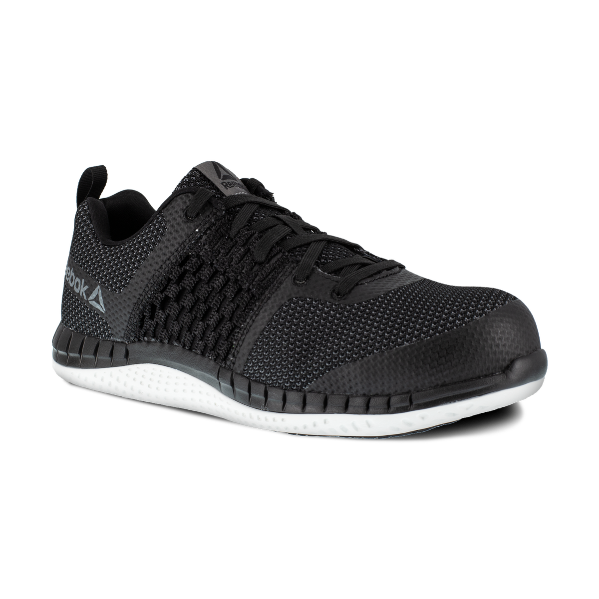 Reebok Print Work ULTK Mens Shoes Sz 12 M Black Composite Safety Toe Lace Up Reebok Print Work ULTK Composite Toe Work Shoes, Black  main image 3