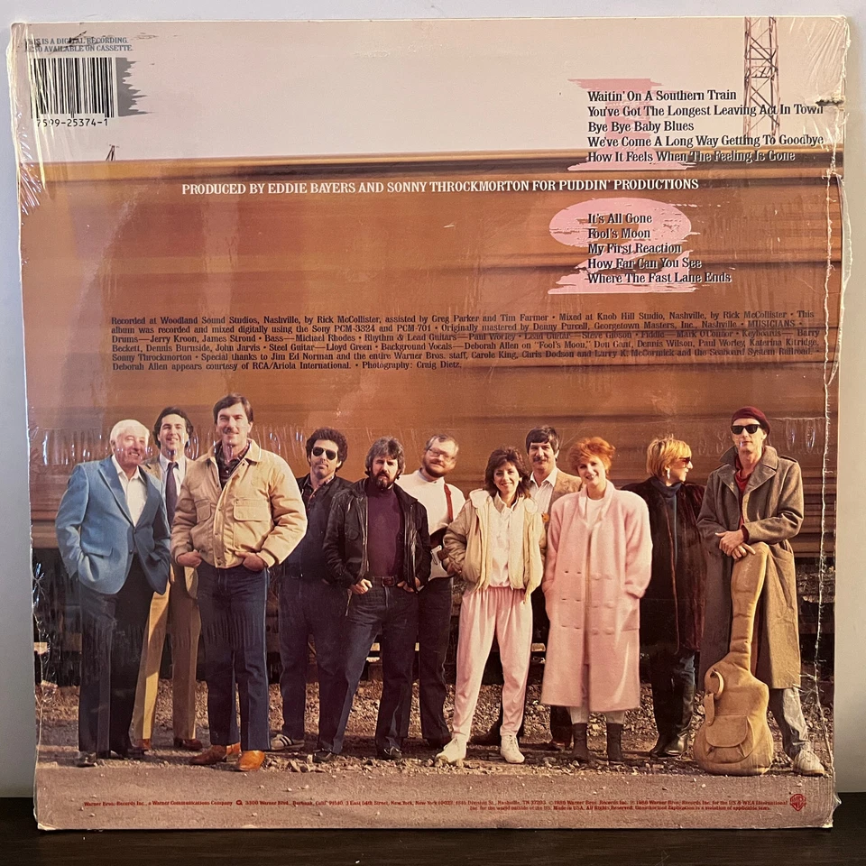 SONNY THROCKMORTON - Southern Train (1986) - 12" Vinyl Record LP - SEALED - Image 2 of 2