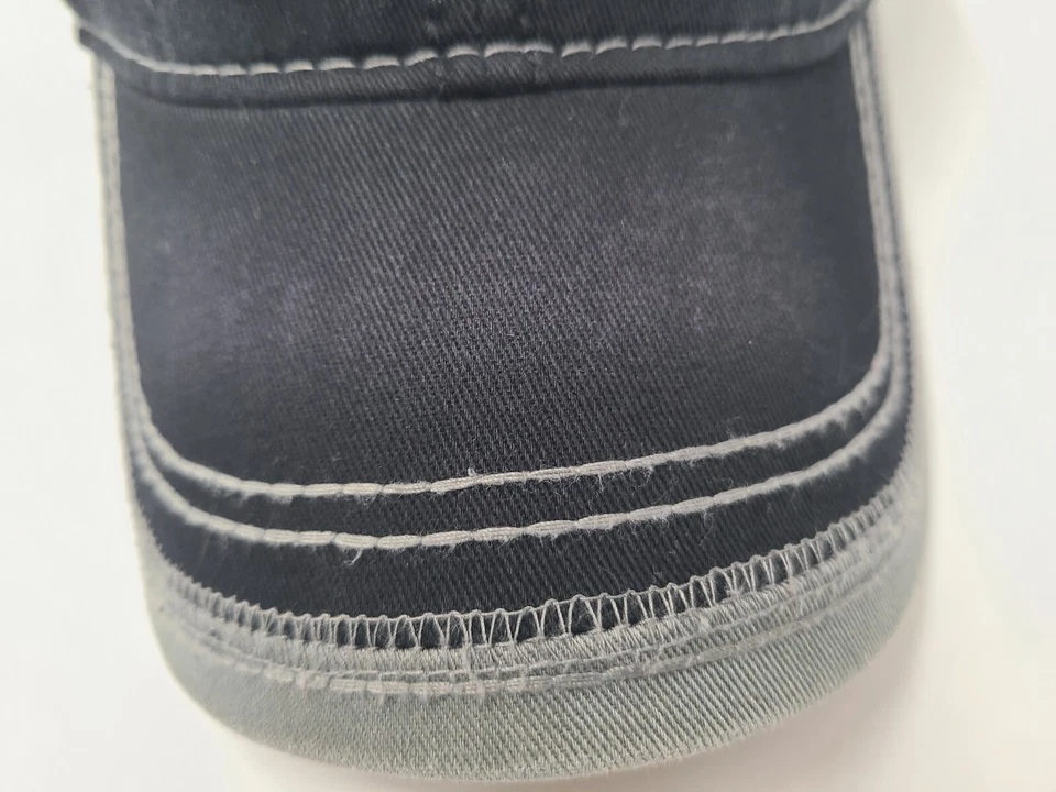 Gorra ajustable Chevrolet GM Motors con correa Chevy Dad hombres mujeres negra gris Foto 3 de 4