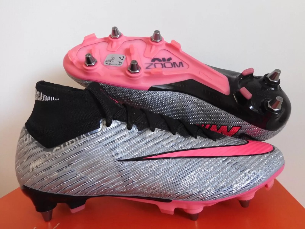 Nike Mercurial Superfly 9 Elite XXV SG-Pro P Metallic Silver FJ2966-060 sz 9 Men