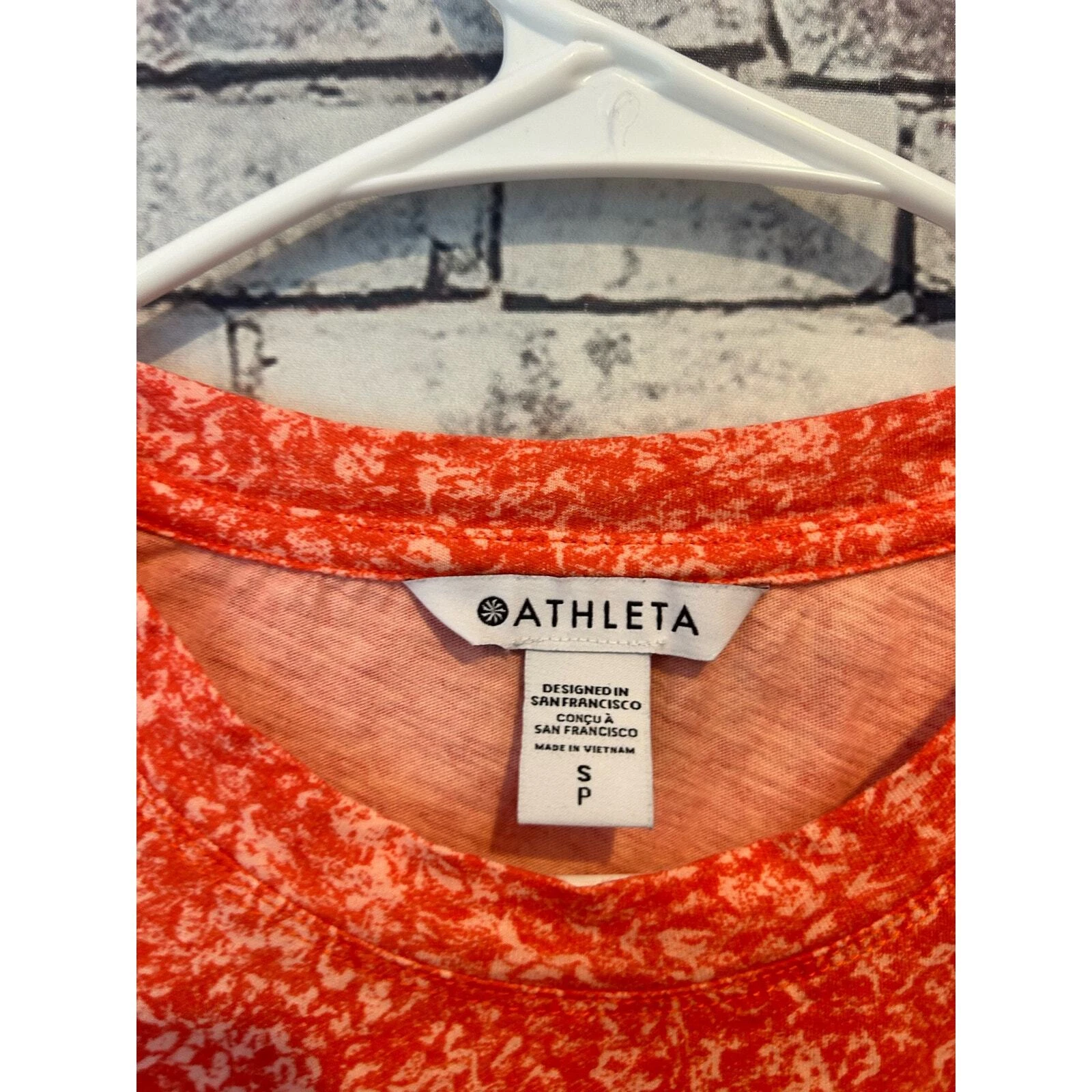 athleta organic daily relaxed short sleeve top shirt