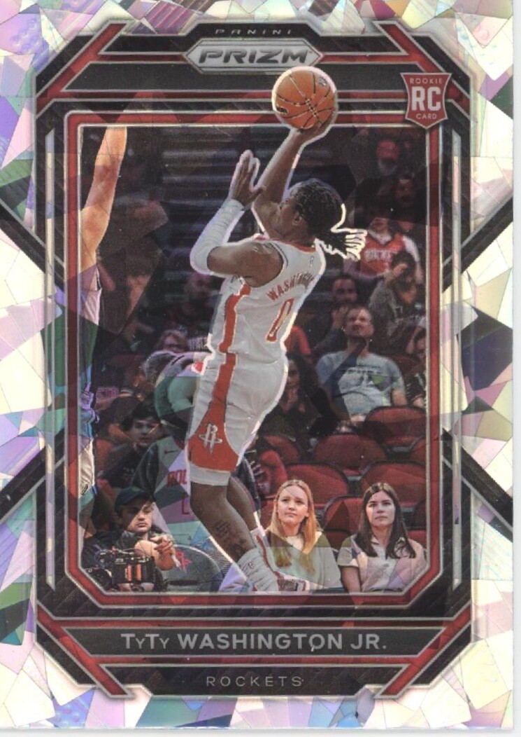 2022-23 Panini Prizm - Global Reach Prizms #243 TyTy Washington Jr. Prizms Ice