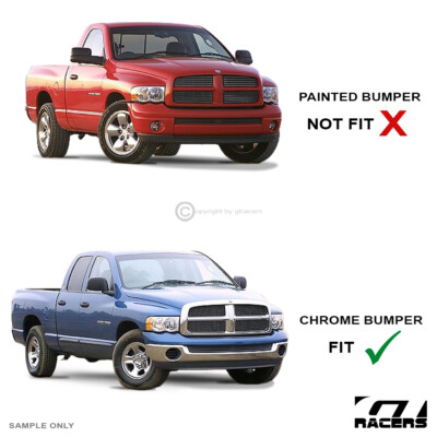 For 2002-2009 Dodge Ram Texuture Blk AVT Edge Bull Bar Push Bumper