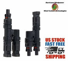 Solar Panel Y Type Branch Connectors MMF FFM Cable Adapter Compatible with MC4