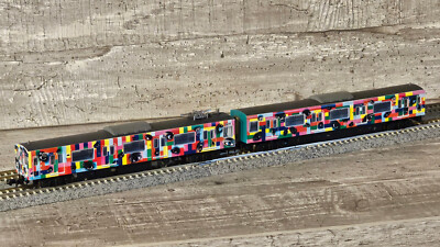 Tomix N Nahverkehrs Triebzug Popart Design ''Augen''