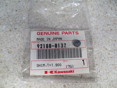NOS OEM Kawasaki Shim T 1900 2004-2016 ZX10R ZX6RR ZX6R 92180-0132