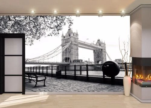 Papel Pintado Mural White