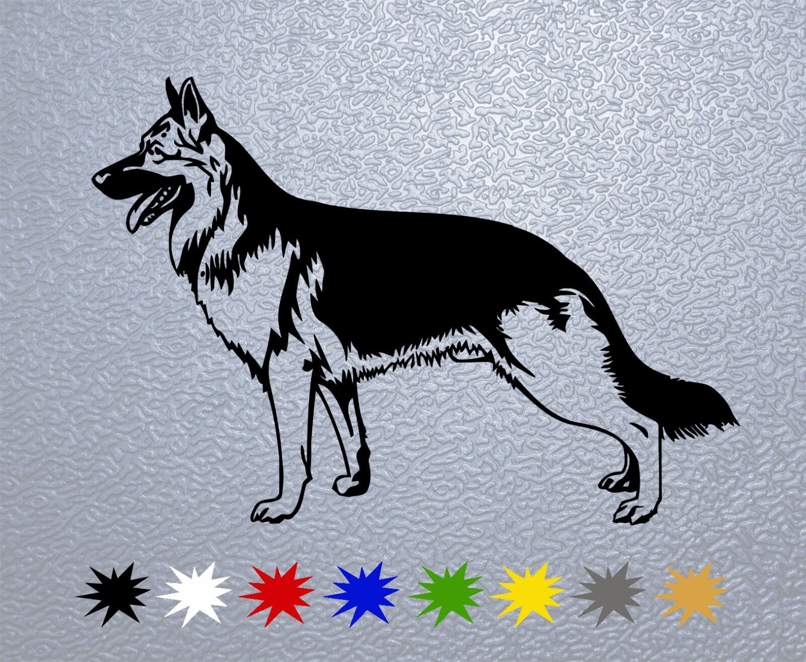 STICKER PEGATINA DECAL VINYL German Shepherd Dog