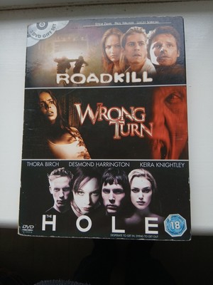 Roadkill Wrong Turn The Hole DVD Horror Box Set Quality Guaranteed Free Delivery