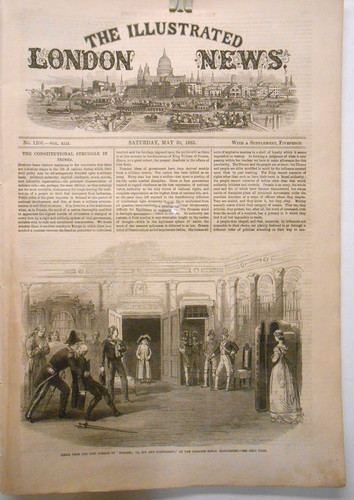 Newspaper - U.S. Civil War -Stonewall Jackson Funeral - Chancellorsville - 1863