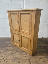 Rustic Vintage Pine School Toy Cupboard Sideboard / Storage / Kitchen / Bedroom