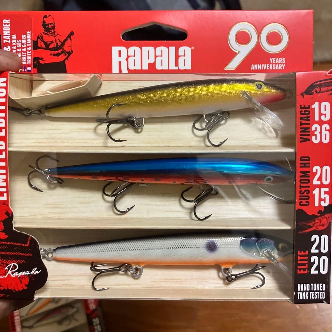 Rapala 90th Anniversary Limited Model Hard Lure Fishing Bait - Image 5