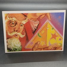 Mystical World Of Pyramids PYRAMID WIZARD HAT Vintage Trade Card