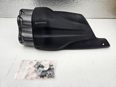 NEW! 2023-26 Ducati Diavel V4 Muffler Silencer Exhaust Tips Heat Shield  OEM LT